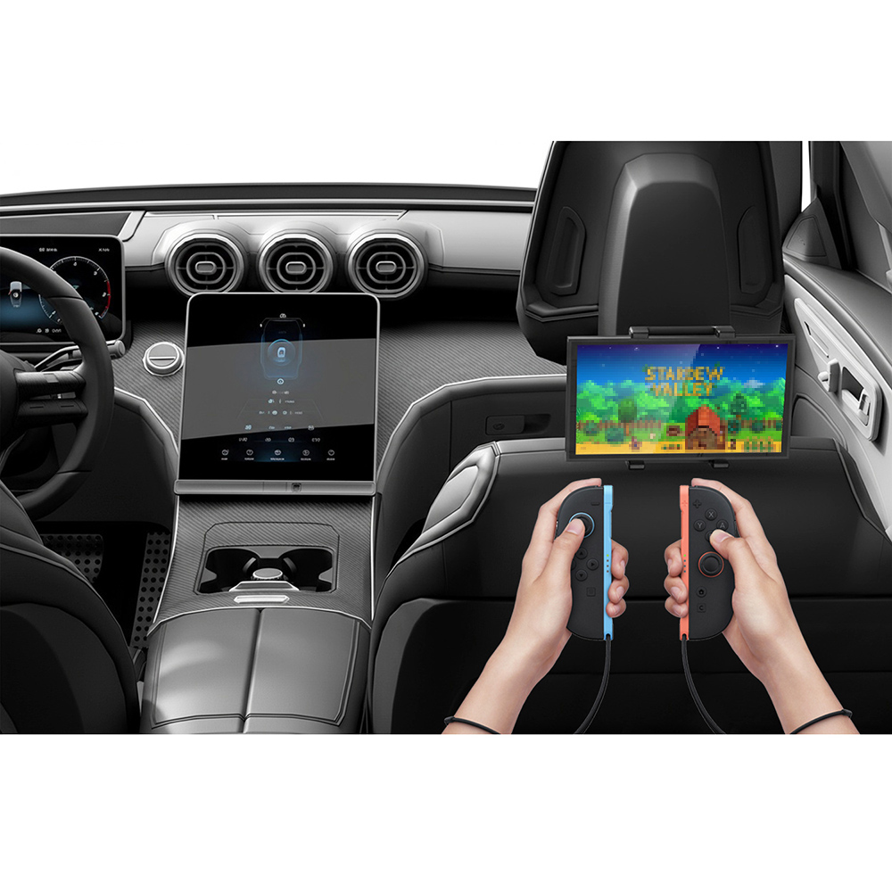 Gaming Console Mobile - Tragbarer Konsolen-Universal-Autoständer für Switch 2/Switch/OLED, verstellbare