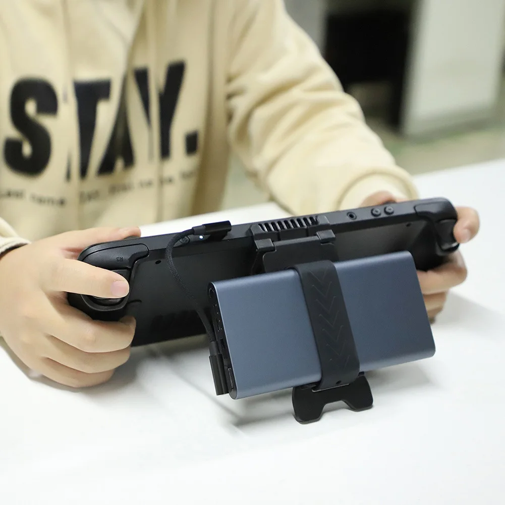 Gaming Console Power Bank - Powerbank-Halterung für Steam Deck Spielekonsole mit