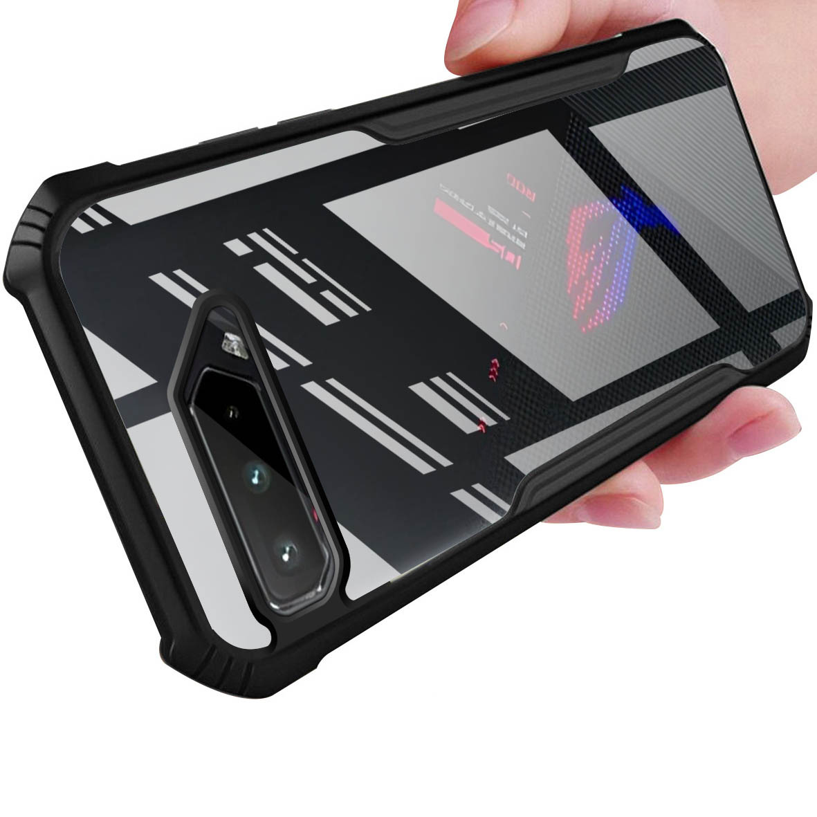Gaming Console Mobile - Für ROG Telefon 5 Fall Schwarz