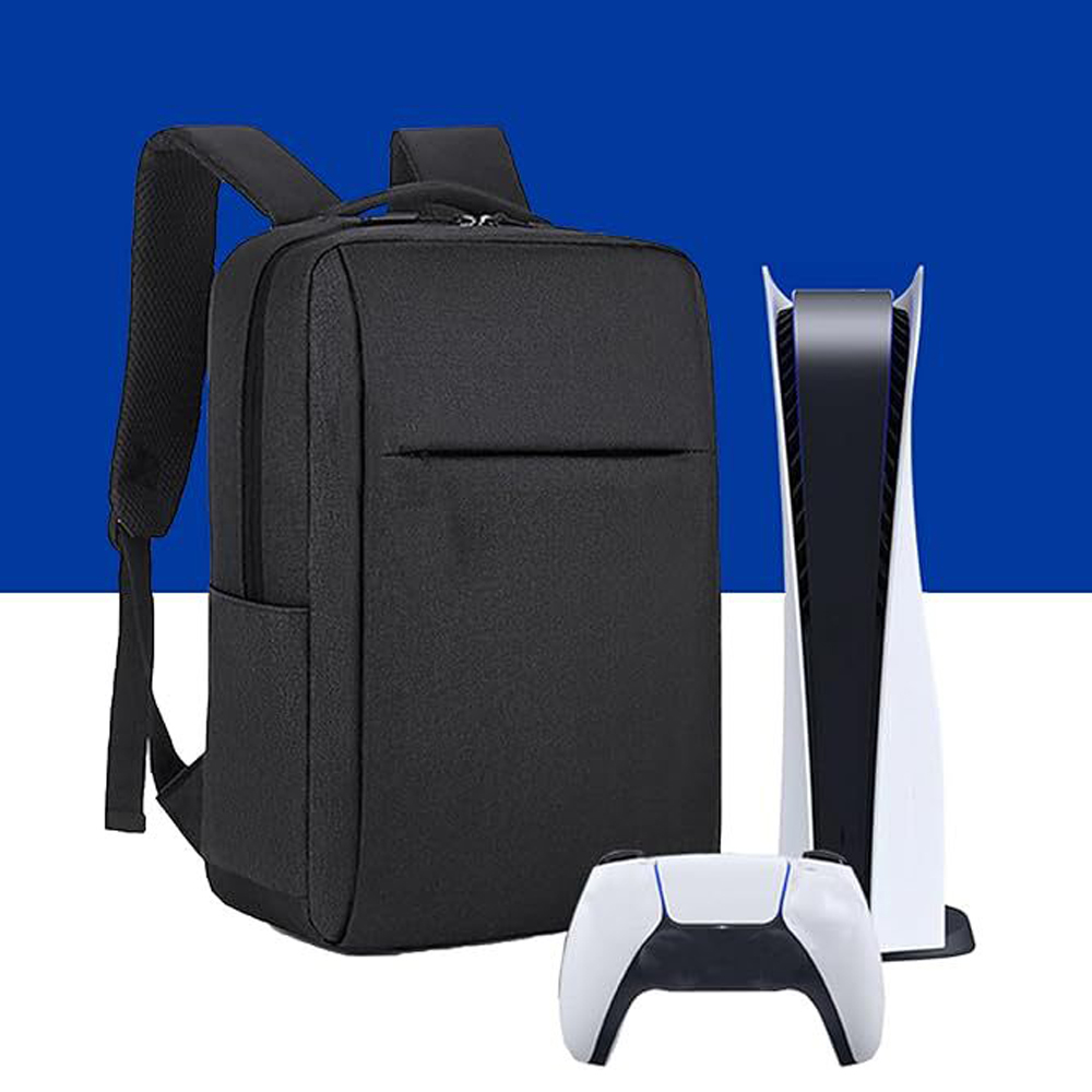 Gaming Console Bag - Gaming-Reiserucksack für PS5, schützende Tragetasche, Aufbewahrungstasche,
