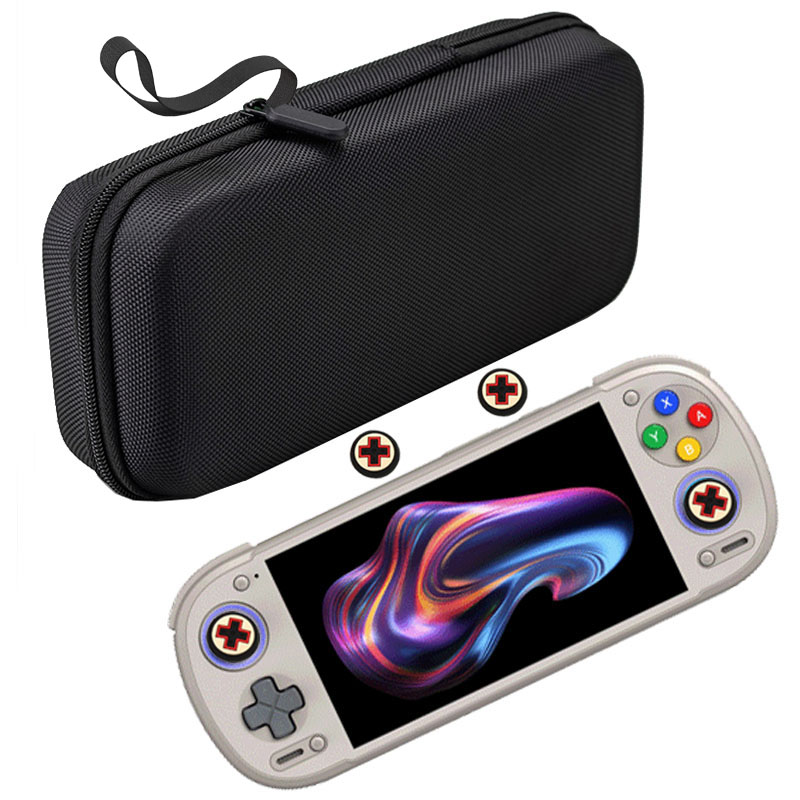 Gaming Console Bag - EVA-Hartschalen-Tasche für Retroid Pocket 6 Handheld-Gaming-Konsole,