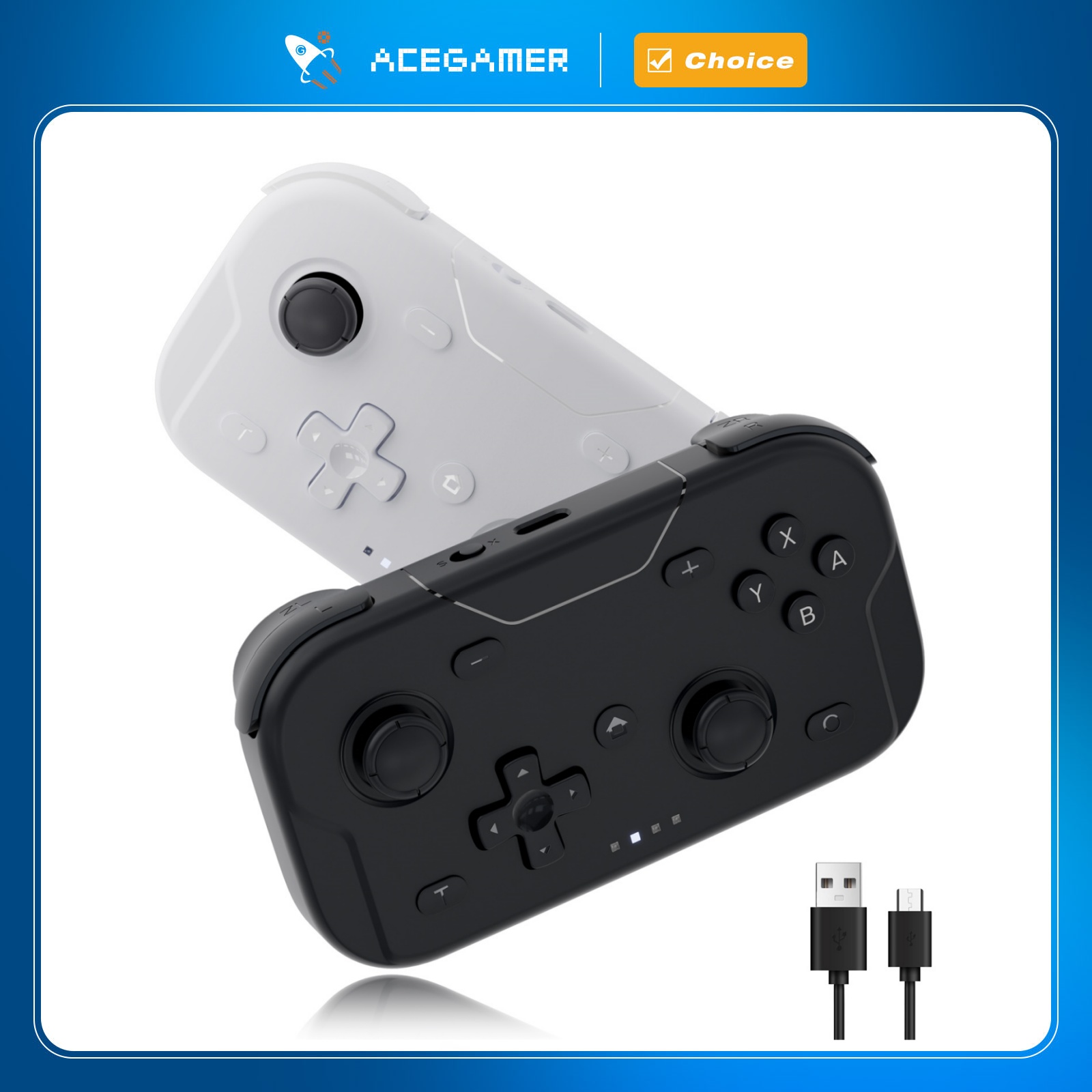 Gaming Console Lenovo - AceGamer Pocket Game Controller Tragbare Hall-Joysticks