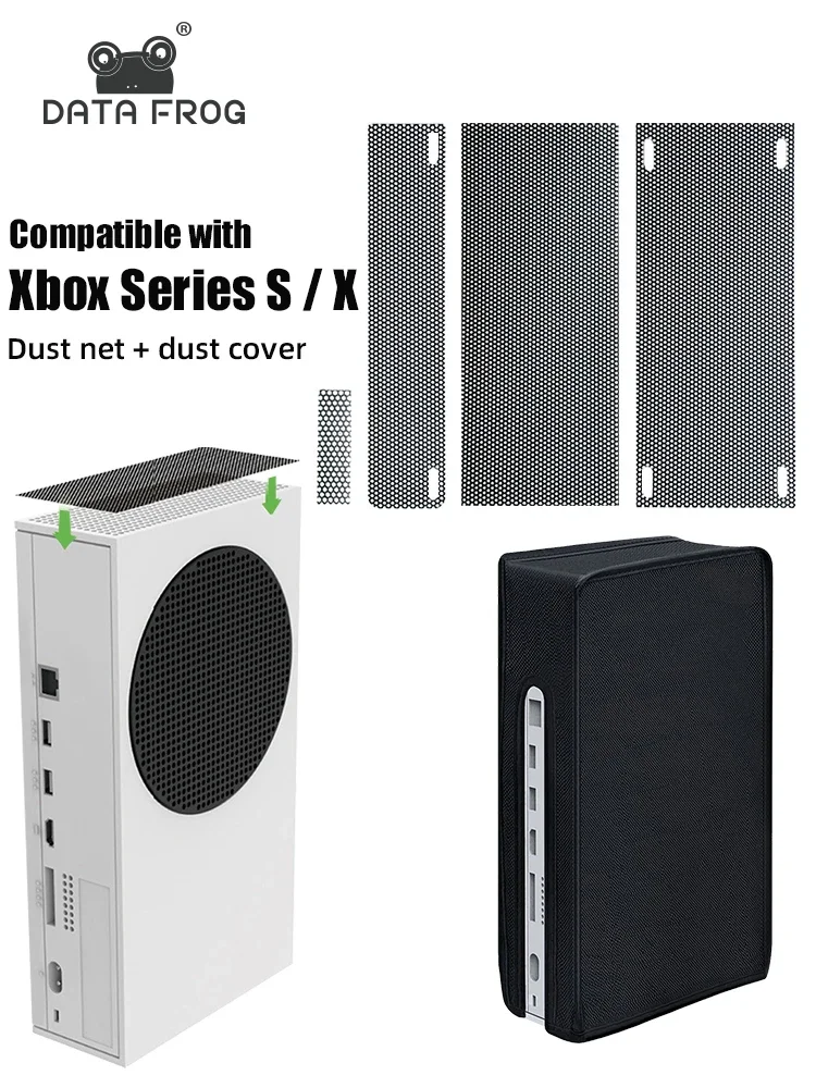 Microsoft Console Xbox Series S - DATA FROG Abnehmbares, waschbares, staubdichtes Schutzabdeckungs-Filterkit