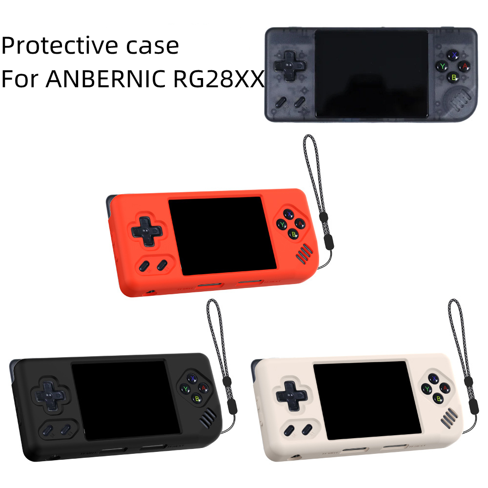 Gaming Console High Quality - Hochwertige Silikon-Schutzhülle für ANBERNIC RG28XX Gaming-Konsole,