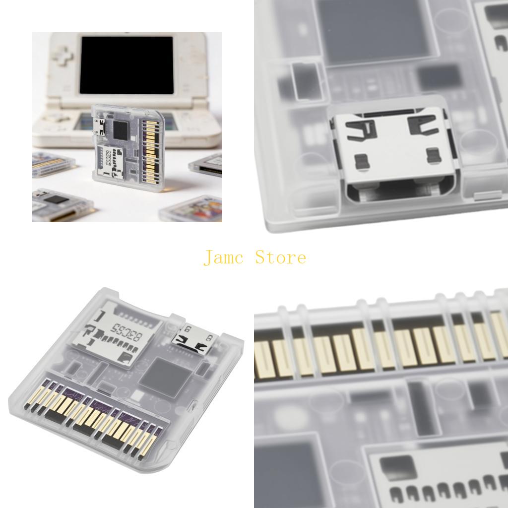 Gaming Console Mobile - LX0B Geformtes transparentes Gehäuse, Spielkartenleser-Injektion für