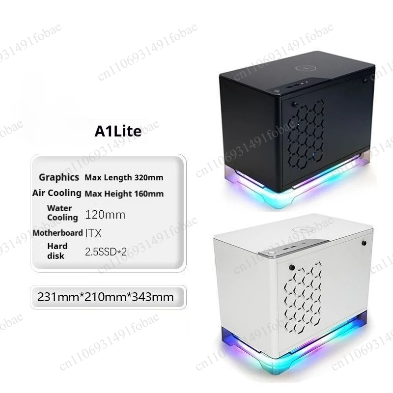 Gaming Console With - A1 Lite ITX Mini-Gehäuse Unterstützt 320mm