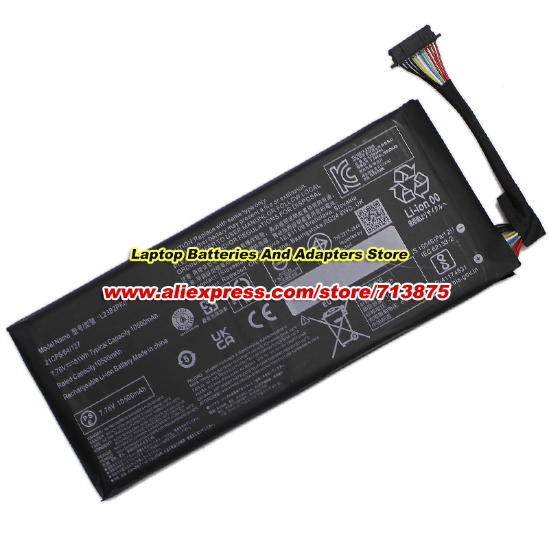 81Wh L23B2PK0 Akku 7,76V 10500 – Gaming Console Lenovo Bewertung und Preis