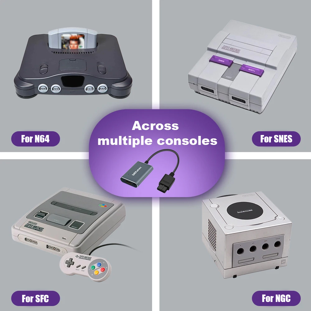 Bitfunx 720P Svideo / AV zu HD – Gaming Console With Tv Bewertung und Preis