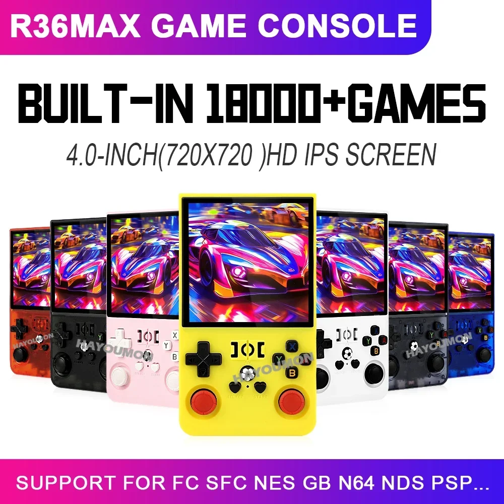 R36 Max Tragbare Taschengröße  – Gaming Console R36 Max Bewertung und Preis