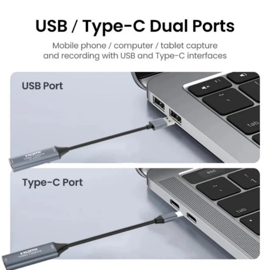 USB-C 2.0/3.0 HDMI-Videoaufnah – Gaming Console And Pc Bewertung und Preis