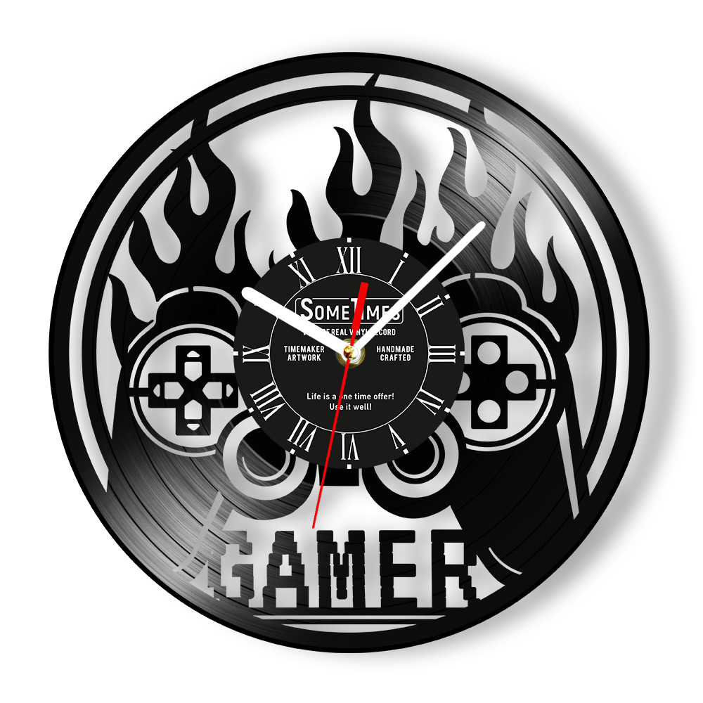 Spielkonsolen-Wanduhr mit indi – Gaming Console Names Bewertung und Preis