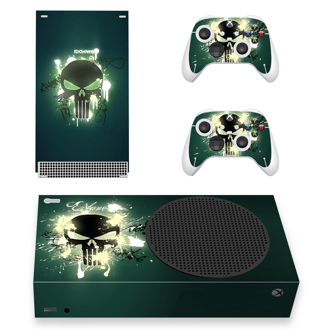 Skull Design Skin Aufkleber Au – Microsoft Console Xbox Series S Bewertung und Preis
