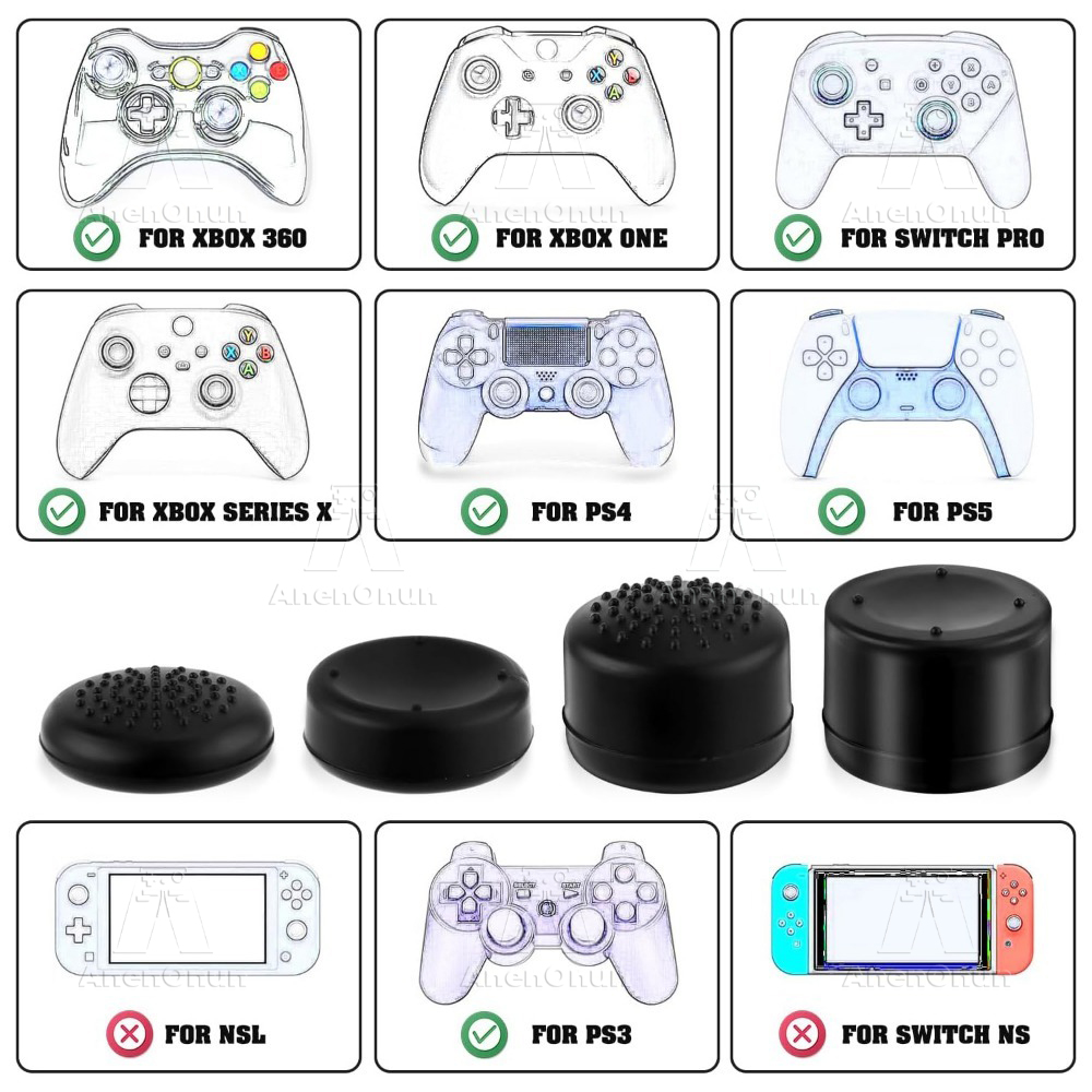 8PCS Daumen Grip Caps Controll – Gaming Console And Pc Bewertung und Preis